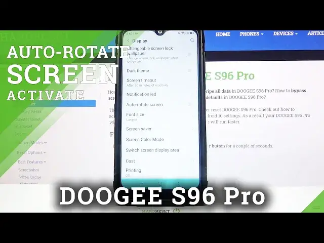 'Video thumbnail for How to Turn Off Auto Rotate Screen in DOOGEE S96 Pro – Stop Screen Rotation'