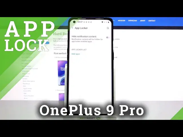 'Video thumbnail for How to Lock Apps With Password on OnePlus 9 Pro – Enable Apps Lock'