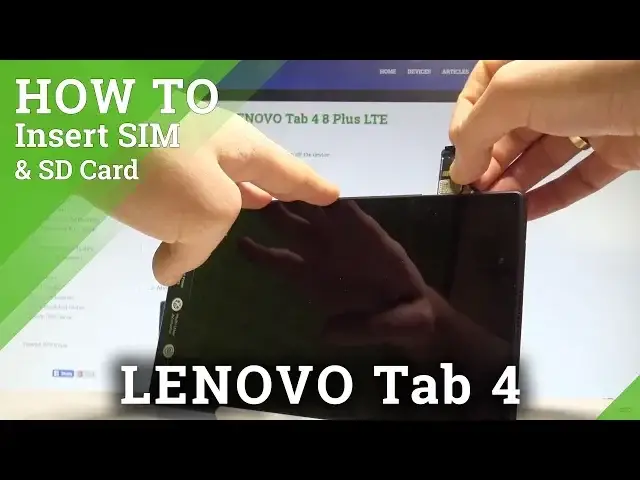 'Video thumbnail for How to Insert SIM and SD in LENOVO Tab 4 - Install SIM & SD Card |HardReset.Info'