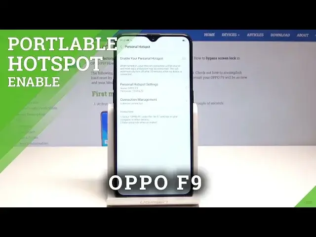 Video thumbnail for How to Activate Portable Hotspot in OPPO F9 - Network Access Point