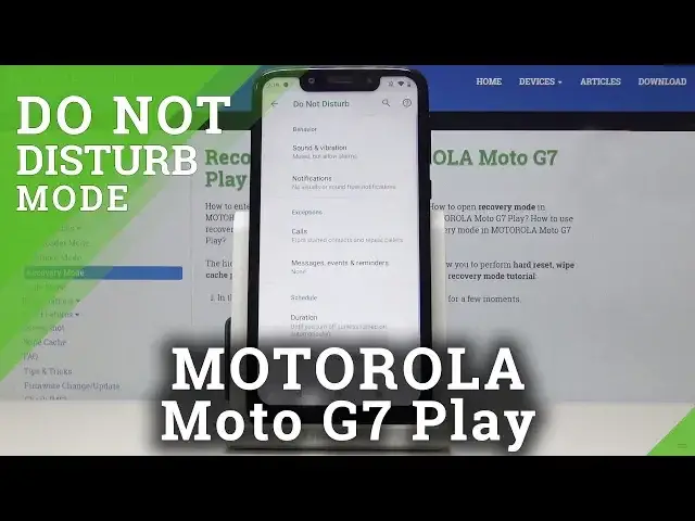 'Video thumbnail for How to Activate DND Mode in MOTOROLA Moto G7 Play - Block Sounds & Vibrations'