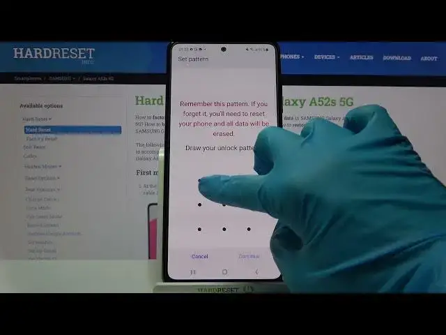 Video thumbnail for How to Add Screen Lock in SAMSUNG Galaxy A52s 5G – Find Loch Screen Options