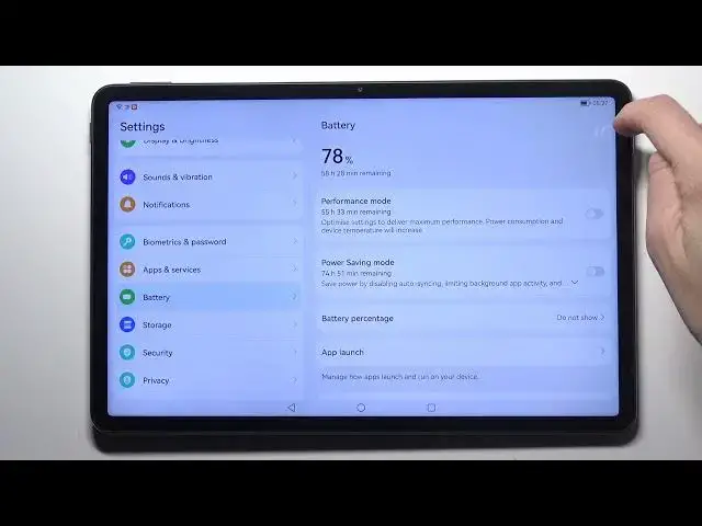Video thumbnail for How to Enable Battery Percentage on HUAWEI MatePad 11 – Show Battery Level