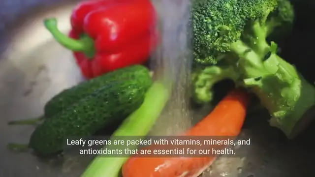 Video thumbnail for The Power of Leafy Greens