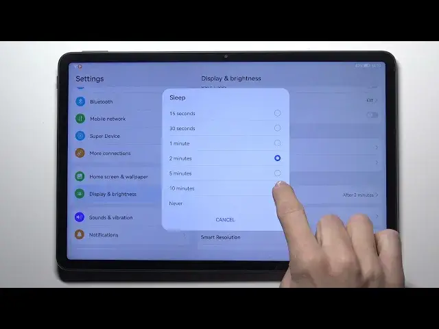 'Video thumbnail for How to Set Up Screen Timeout on HUAWEI MatePad 11 – Change Screen Timeout time'