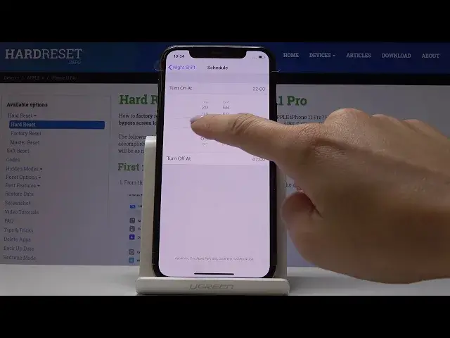 'Video thumbnail for How to Activate Night Mode in iPhone 11 Pro - Night Light'
