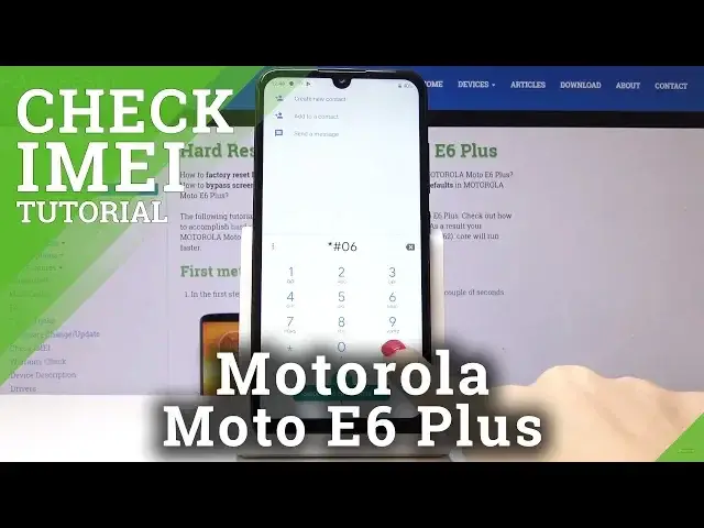'Video thumbnail for How to Find IMEI & SN in Motorola Moto E6 Plus - Checkup IMEI & Serial Numer'