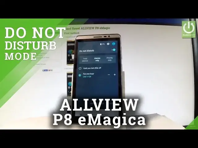 'Video thumbnail for Do Not Disturb ALLVIEW P8 eMagic - DND Settings / Silent Mode'