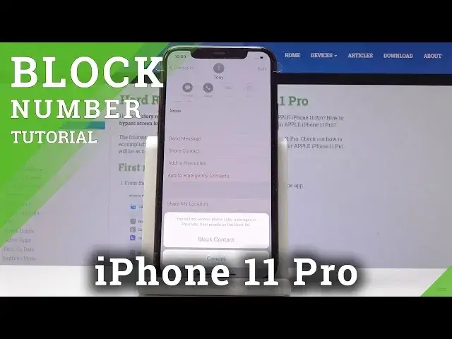 'Video thumbnail for Block Number in iPhone 11 Pro - Block Calls & Texts'