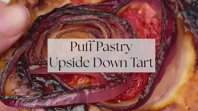 Video thumbnail for Puff Pastry Upside Down Tart