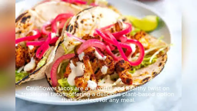 Video thumbnail for Cauliflower Tacos