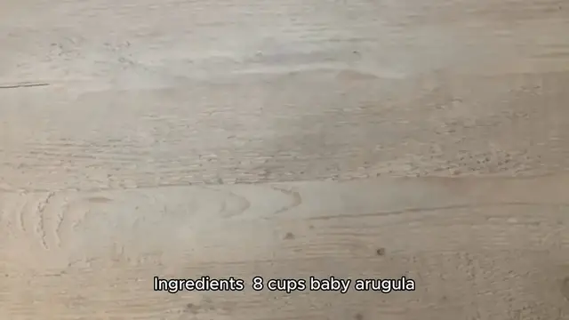 Video thumbnail for Arugula recipe