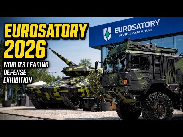 Video thumbnail for Eurosatory 2026: Discover the World’s Leading Defense and Security Exhibition
