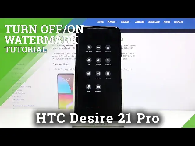Video thumbnail for How to Manage Camera Watermark in HTC Desire 21 Pro – Customize Watermark