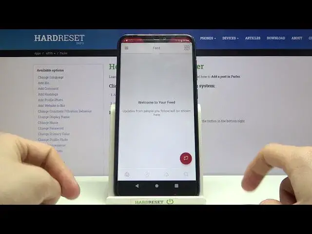 Video thumbnail for How to Add Post on Parler App