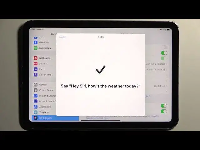 Video thumbnail for How to Enable Hey Siri in iPad mini 2021? Activate Siri Voice Recognition Feature