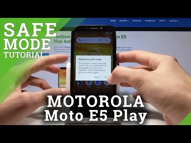'Video thumbnail for How to Enter Safe Mode on MOTOROLA Moto E5 Play - Enter / Exit Safe Mode'