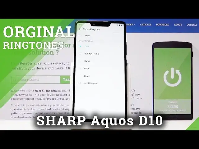 Video thumbnail for How to Change Ringtone in SHARP Aquos D10 - Ringtones Settings