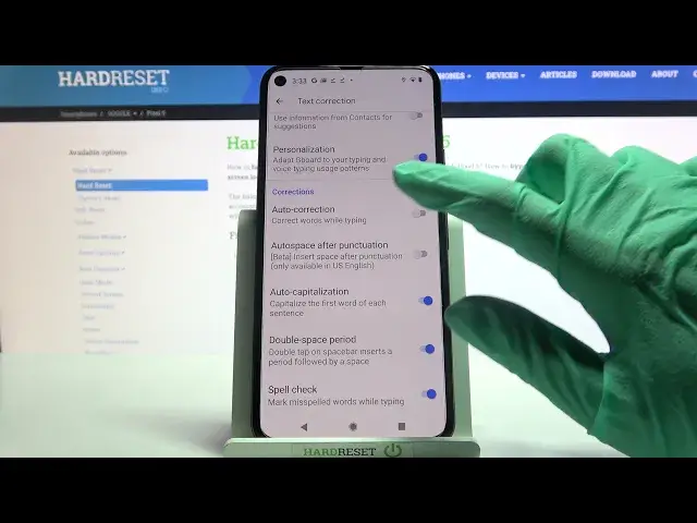 'Video thumbnail for How to Disable/Enable Auto-Correction in Google Pixel 5 - Manage Automatic Text Correction'
