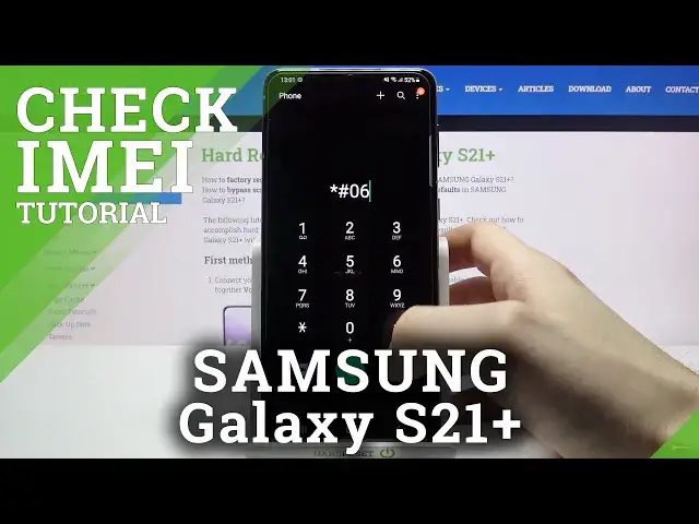 'Video thumbnail for How Check IMEI & Serial Number in SAMSUNG Galaxy S21+ - IMEI Status'