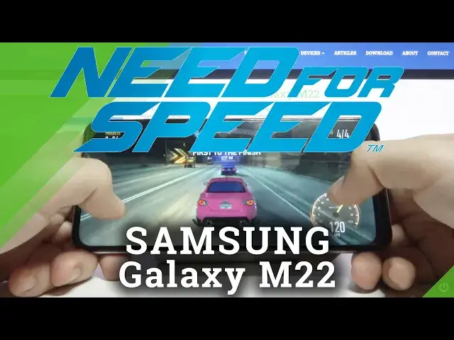 'Video thumbnail for Samsung Galaxy M22 - NFS No Limits | Game Review'