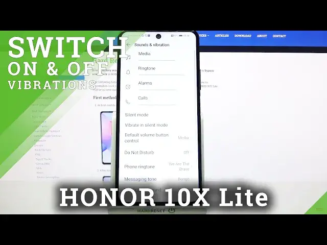 'Video thumbnail for How to Manage Vibration Options in HONOR 10X Lite – Set Up Vibrations'
