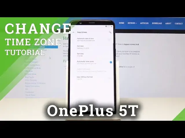 'Video thumbnail for Set Up Data and Time in OnePlus 5T'