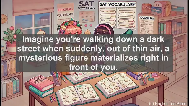 Video thumbnail for 5000 Must Know SAT Vocabulary - SAT Vocabulary: Understanding the Word 'Materialize'