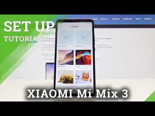 Video thumbnail for How to Change Wallpaper in Xiaomi Mi Max 3 - Set Up Settings