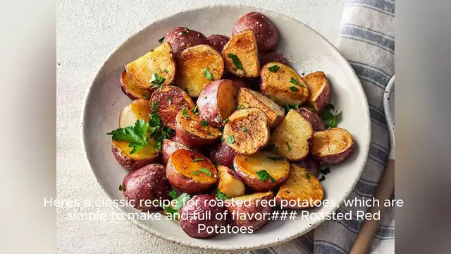 Video thumbnail for red potato recipe