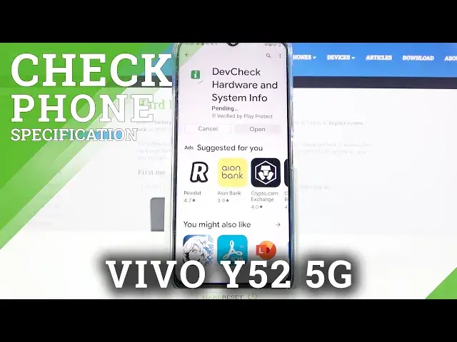 'Video thumbnail for How to Check Phone Specification on Vivo Y52 5G – DevCheck Hardware and System Info'