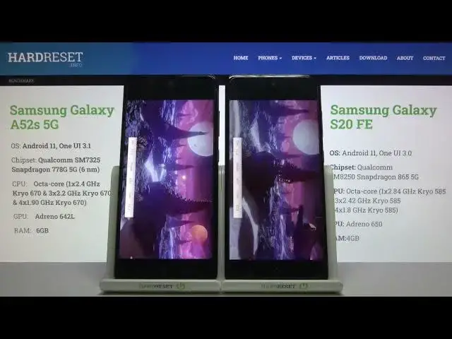 Video thumbnail for SAMSUNG Galaxy A52s 5G vs  SAMSUNG Galaxy S20 FE - 3DMark Wild Life
