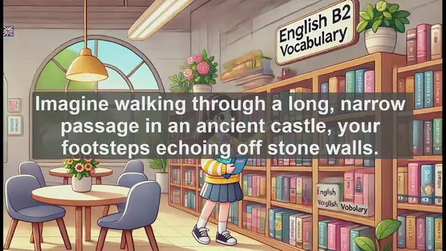 Video thumbnail for 1500 Must Know CEFR B2 Vocabulary - Mastering 'Corridor': A B2 English Vocabulary Lesson