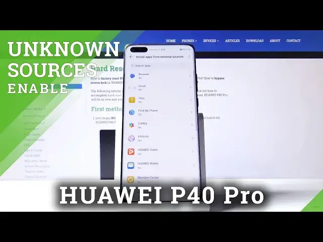 'Video thumbnail for How to Allow Unknown Sources in HUAWEI P40 Pro – Set App Permissions'