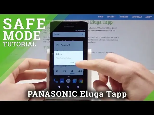 Video thumbnail for SAFE MODE PANASONIC Eluga Tapp - How to Enter & Quit Safe Mode