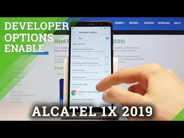 Video thumbnail for How to Open Developer Options in ALCATEL 1X 2019 – Advanced Settings
