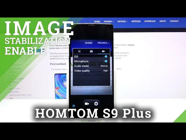 'Video thumbnail for How to Enable Image Stabilization on HOMTOM S9 Plus – Reduce Shakiness'