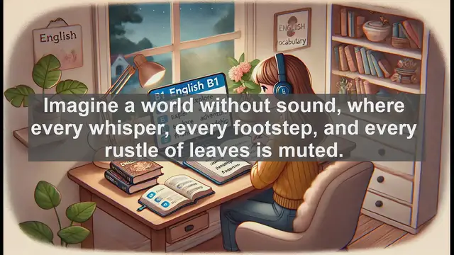 Video thumbnail for 2500 Must Know CEFR B1 Vocabulary - Understanding 'Silent': Exploring the Power of Quietude