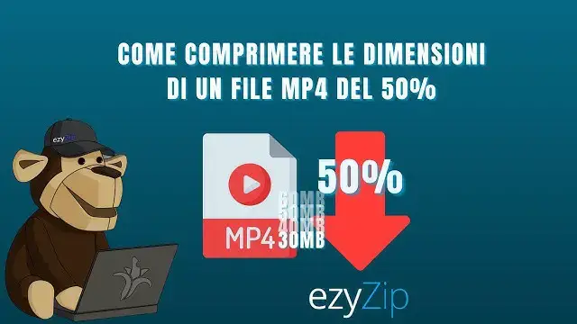 Video thumbnail for 📉 Riduci del 50% i file MP4 online | Comprimi MP4 facilmente (Guida facile)