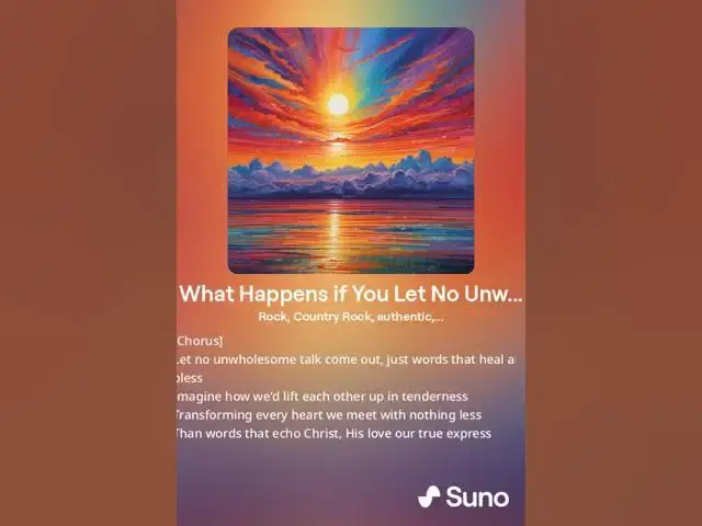 Video thumbnail for What Happens if You Let No Unwholesome Talk Come Out of Your Mouths