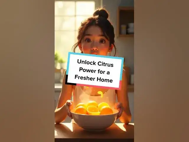 Video thumbnail for Unlock Citrus Power for a Fresher Home