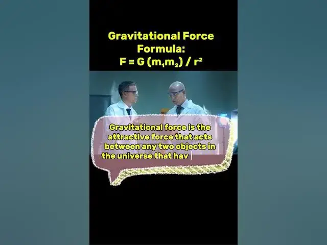 'Video thumbnail for What is gravitational force? #physics #gravitation #universe #gravitationalforce'