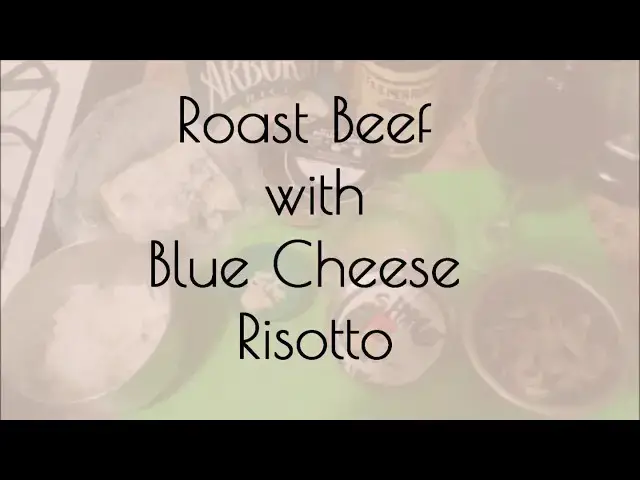 Video thumbnail for blue cheese risotto