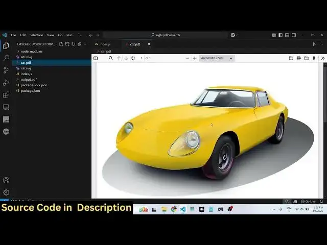 Video thumbnail for Node js SVG2PDF.js CLI Tool to Export SVG Document to PDF in Terminal Full Tutorial