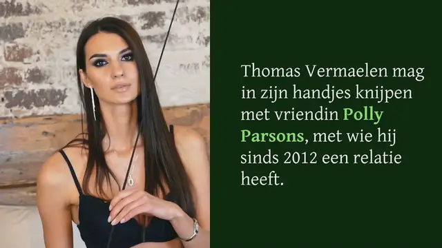 Video thumbnail for Polly Parsons, vriendin van Thomas Vermaelen: