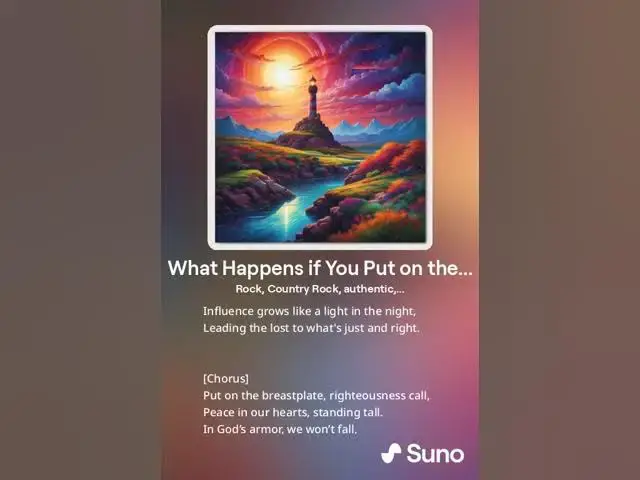 Video thumbnail for What Happens if You Put on the Breastplate of Righteousness