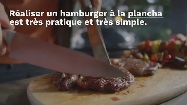 Video thumbnail for Hamburger à la plancha