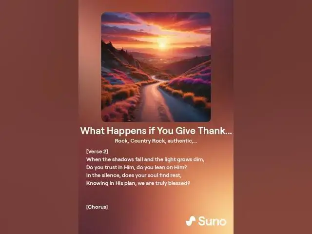 Video thumbnail for What Happens if You Give Thanks Always for Everything