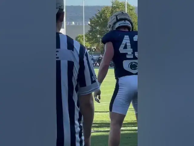 Video thumbnail for Penn State tackling drill 🔵⚪️ #pennstate #football #cfb #weare #bigten #sports #shorts