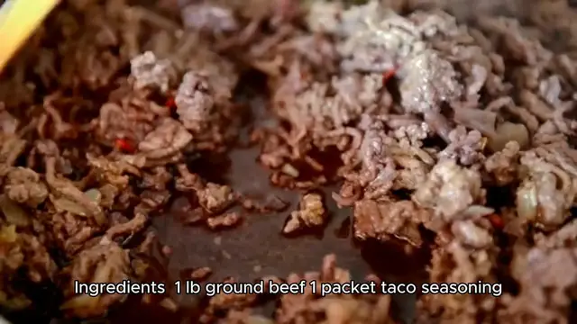 Video thumbnail for Taco salad recipe ground beef and Doritos